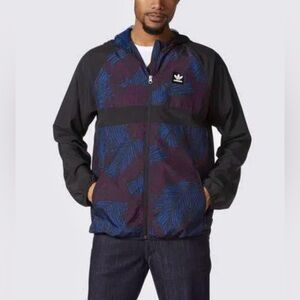 ADIDAS Originals Blackbird Palm Windbreaker - Men’s Large - New W/O Tags